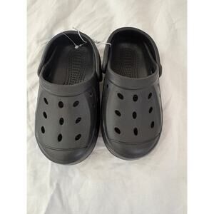 Dollar General Black Boys Clogs Size 11/12 NWT